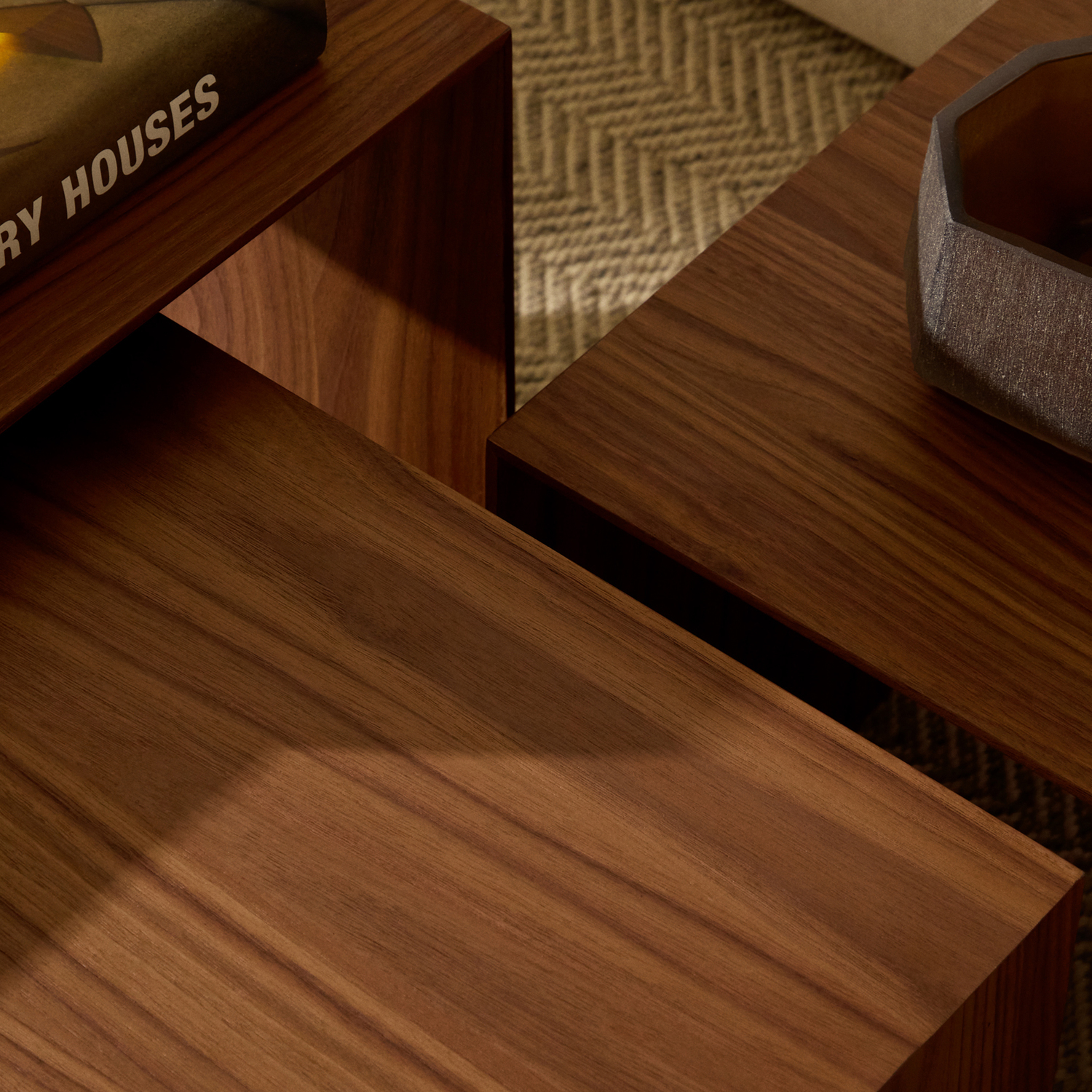 3 Piece Leander Nesting Side Table Set
