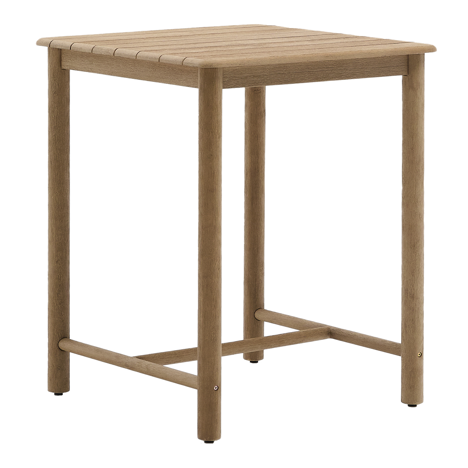 Soren Square Acacia Wood Outdoor Bar Table