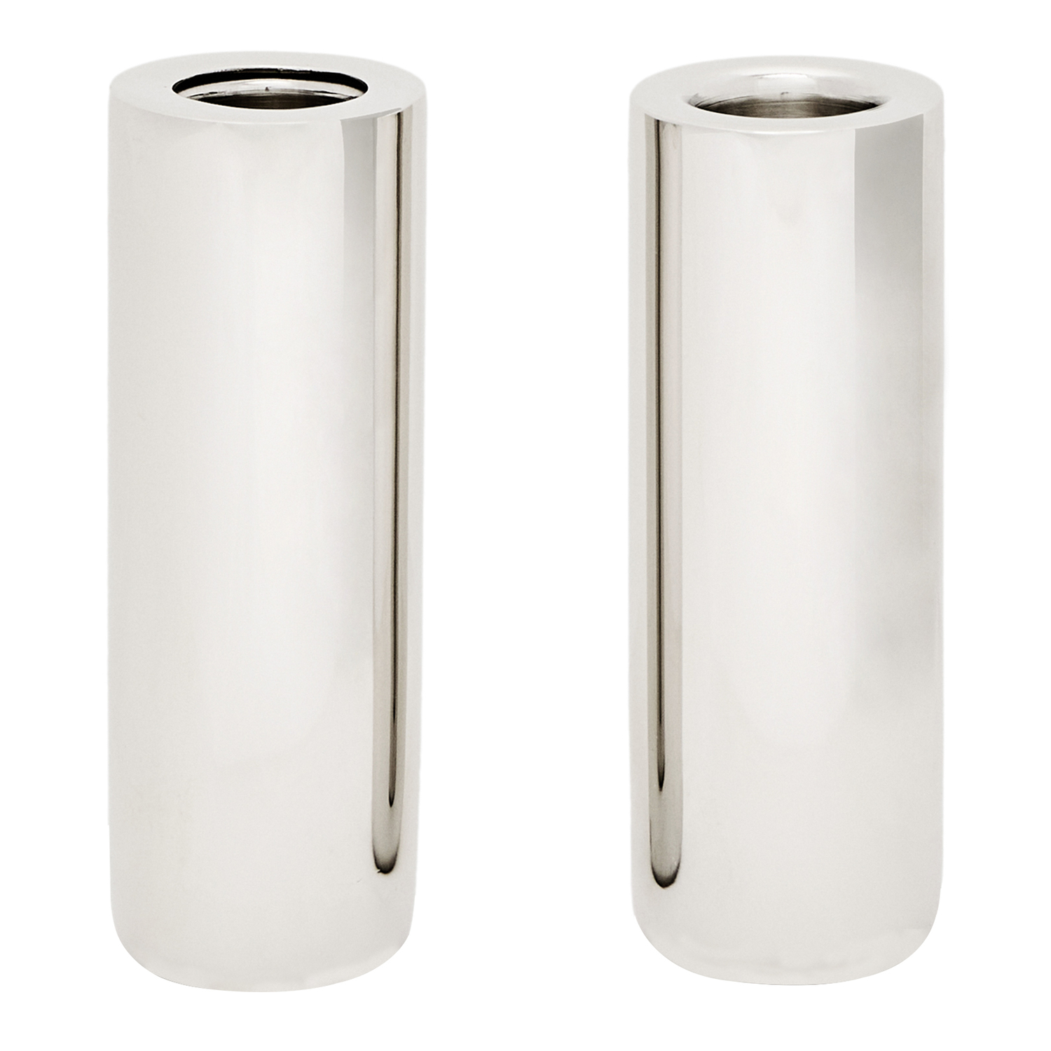 Holler Stainless Steel Candle Holders