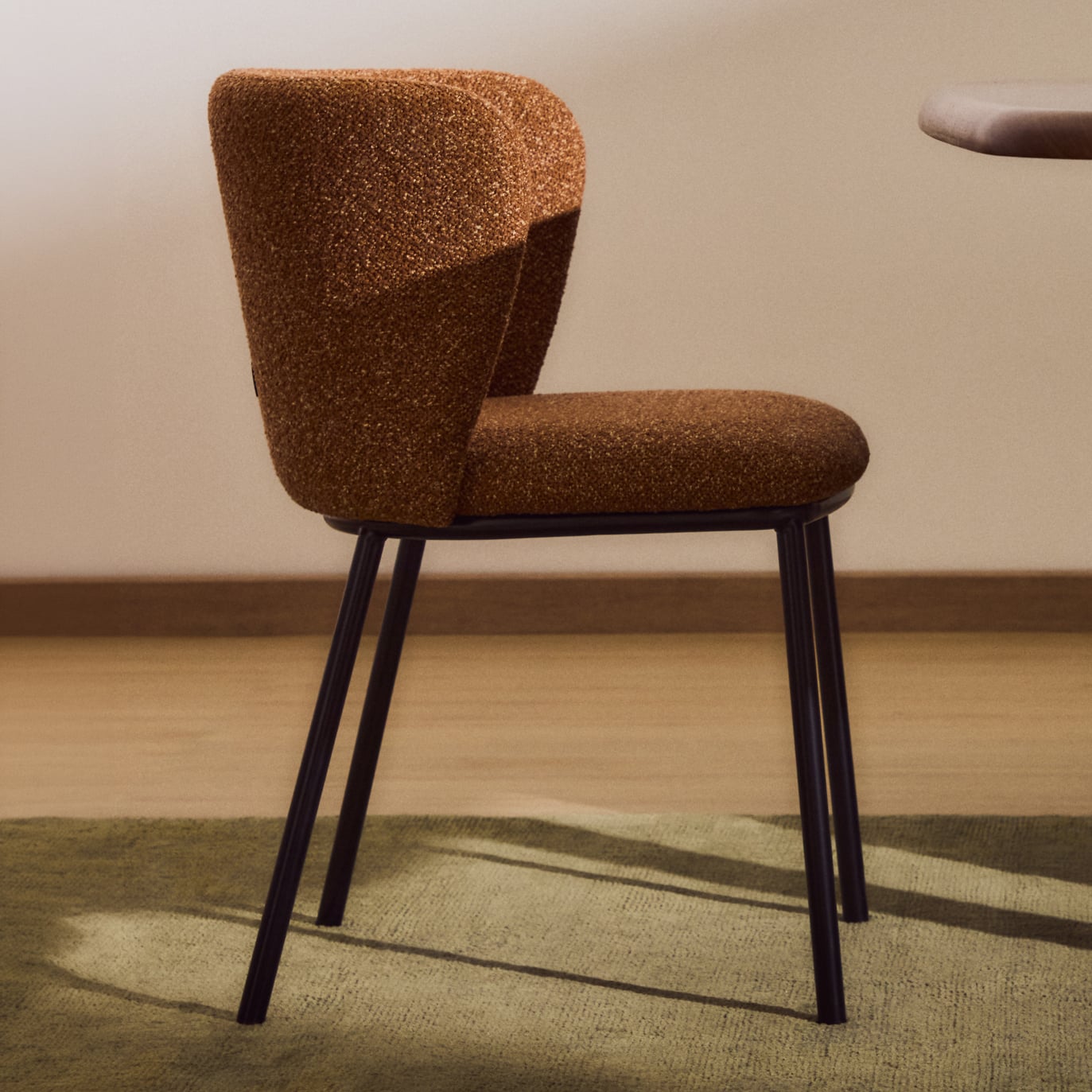 Zoe Chenille Dining Chair