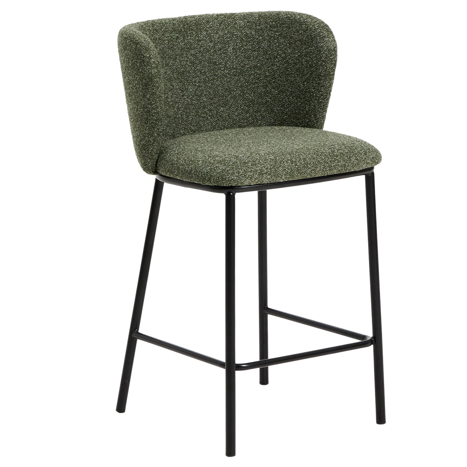 65cm Zoe Chenille Bar Stool