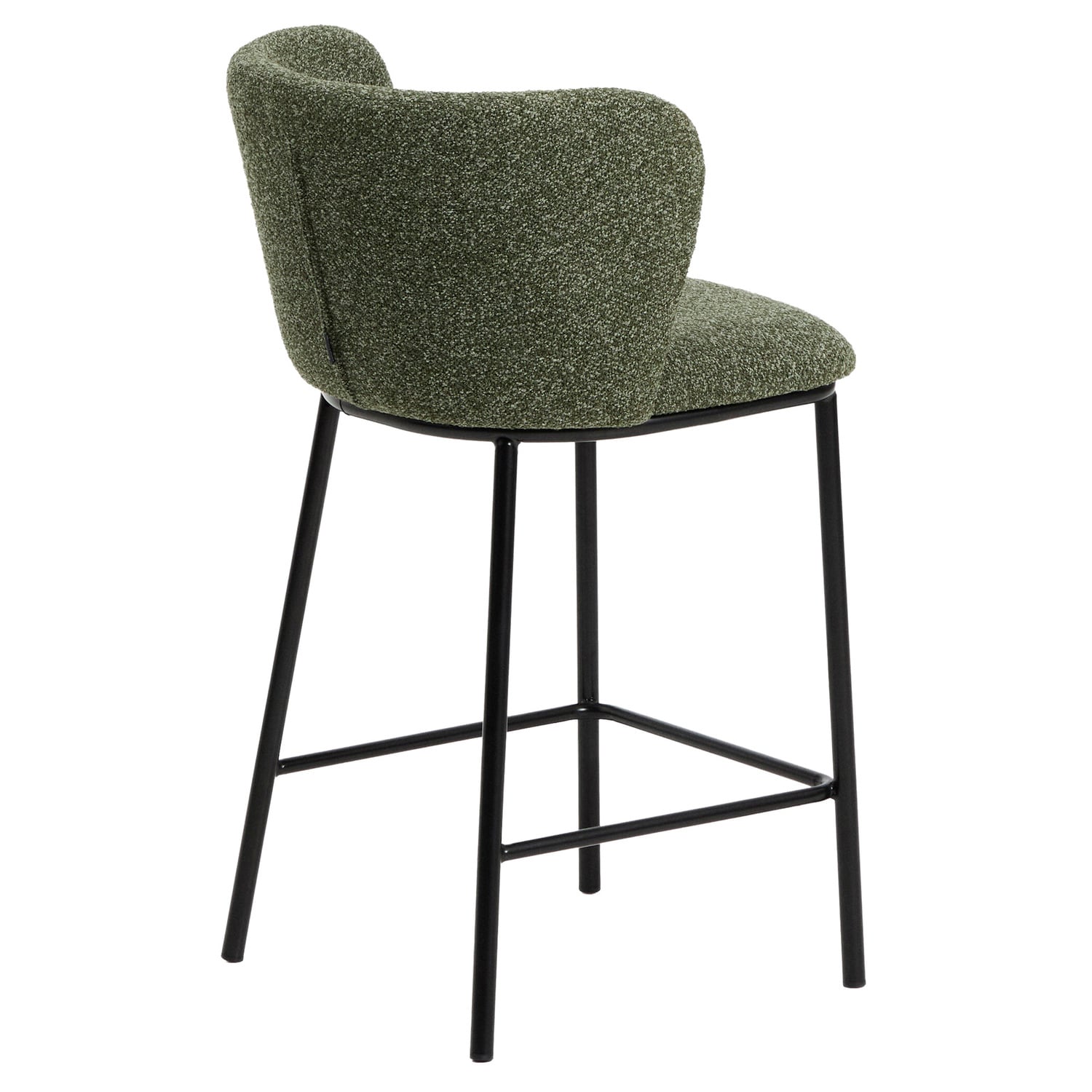65cm Zoe Chenille Bar Stool