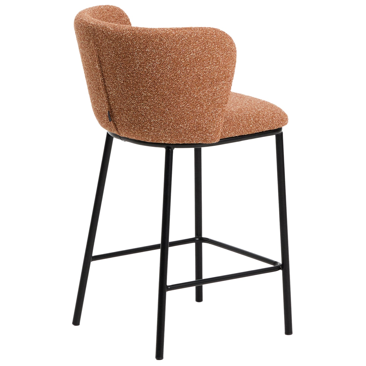 65cm Zoe Chenille Bar Stool