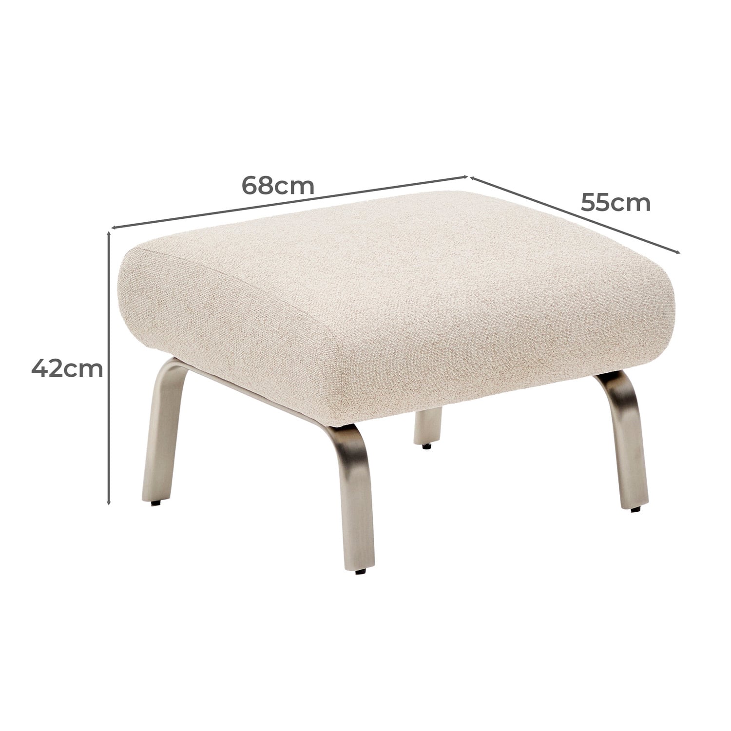 Olivia Upholstered Footstool