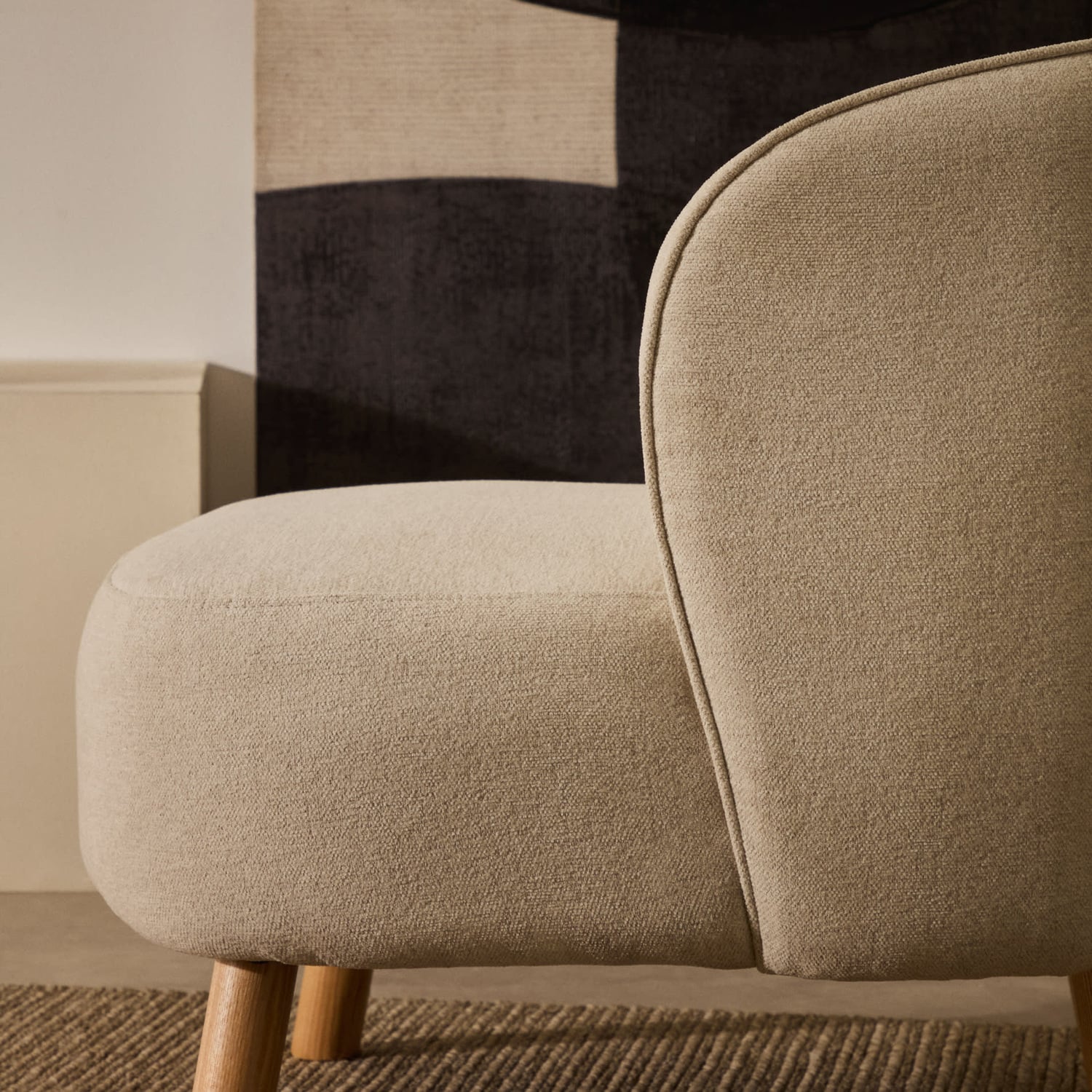 Villa Chenille Armchair