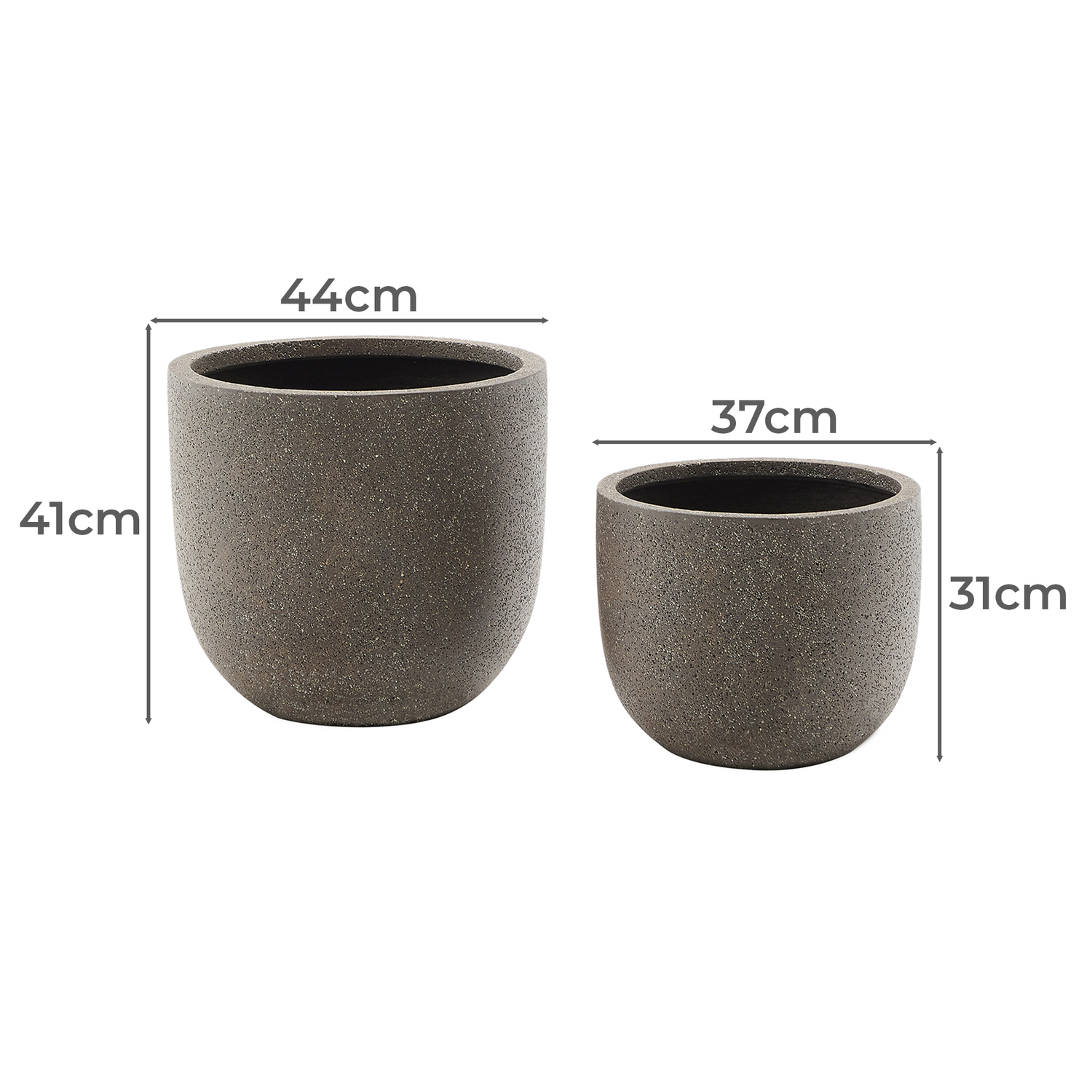2 Piece Ludlow Planter Set