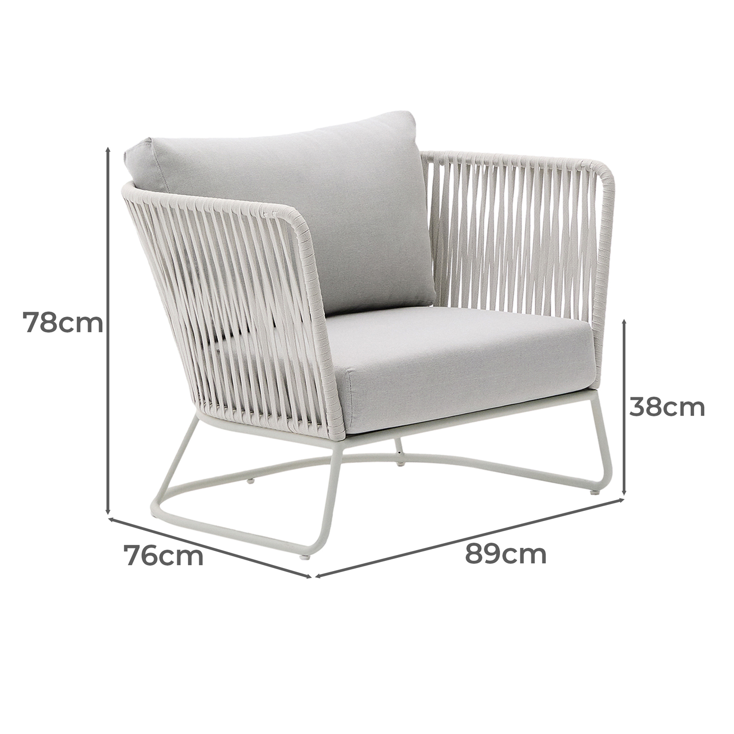 Hanes Outdoor Lounge Chair