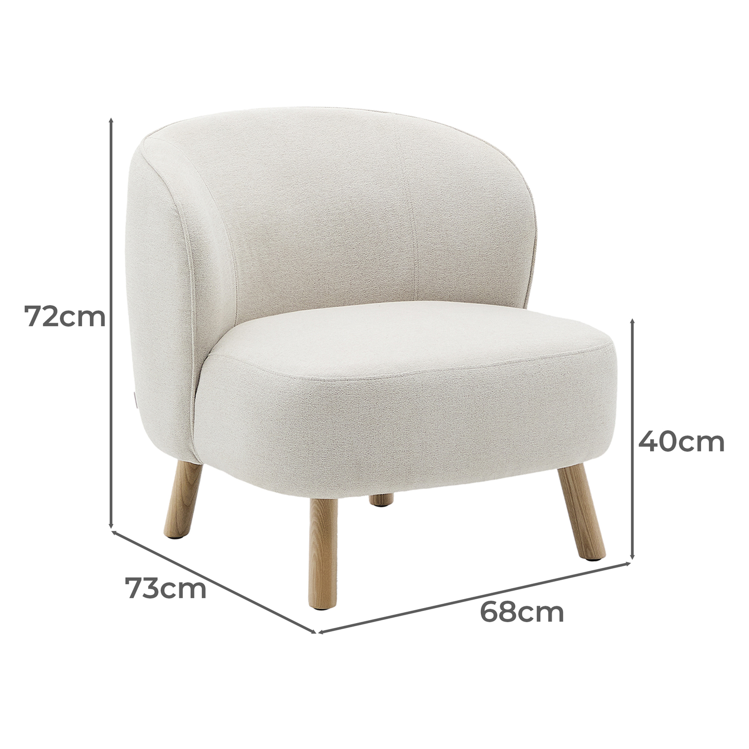 Villa Chenille Armchair