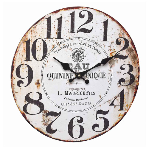 33.7cm Quinine Tonique Vintage Wall Clock