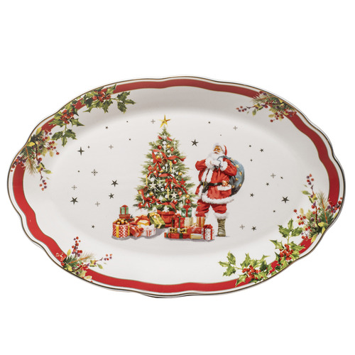 Ashdene Spirit of Christmas 35cm Serving Platter | Temple & Webster
