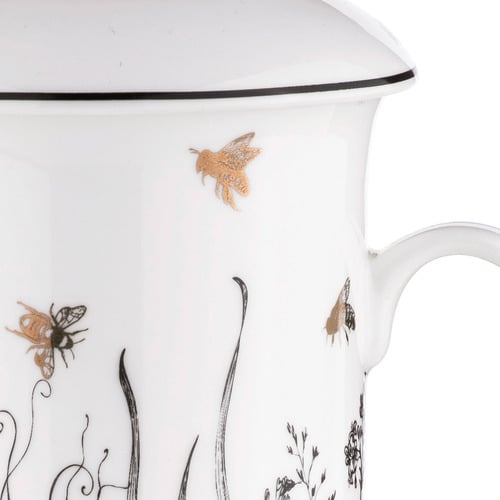 Queen Bee 350ml Mug with Infuser