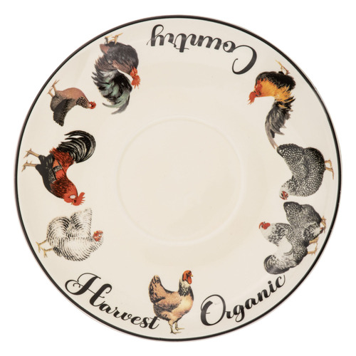 Heartland 400ml New Bone China Cup & Saucer