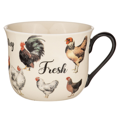Heartland 400ml New Bone China Cup & Saucer