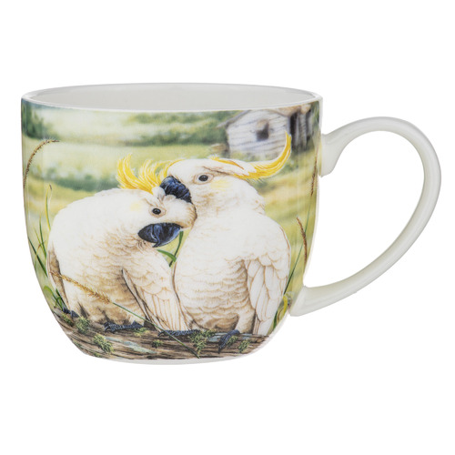 A Country Life Countryside Retreat 230ml Fine Bone China Cup & Saucer