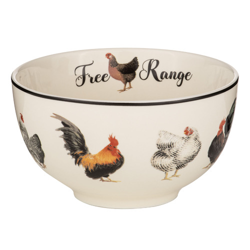 4 Piece Heartland 13.5cm New Bone China Cereal Bowl Set