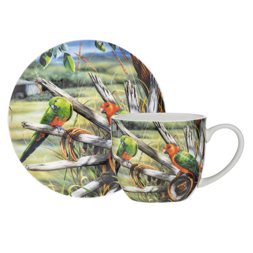 A Country Life King of the Countryside 230ml Fine Bone China Cup & Saucer
