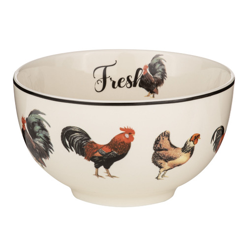 4 Piece Heartland 13.5cm New Bone China Cereal Bowl Set