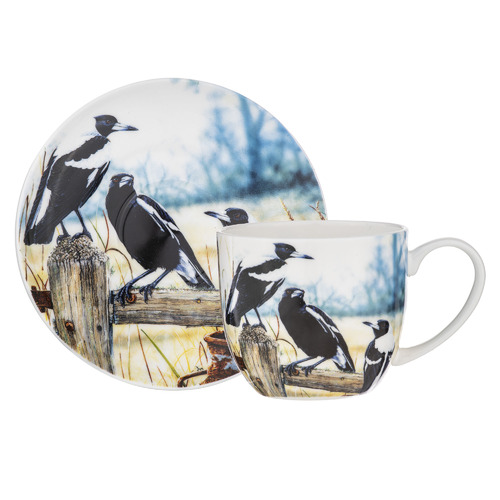 A Country Life Country Lifestyle 230ml Fine Bone China Cup & Saucer