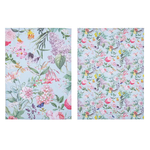 Romantic Garden Kitchen Towels
