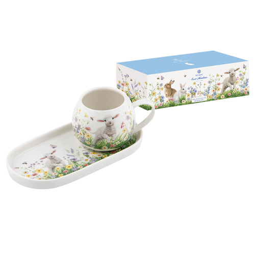 2 Piece Sweet Meadows 200ml Mug & Plate Set