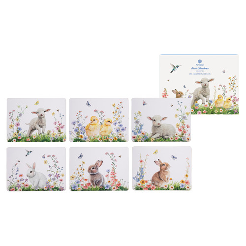 4 Piece Sweet Meadows Placemat Set