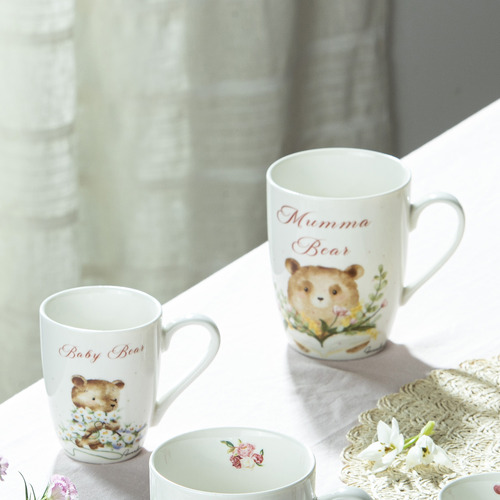 2 Piece Mini Me Bear Mug Set