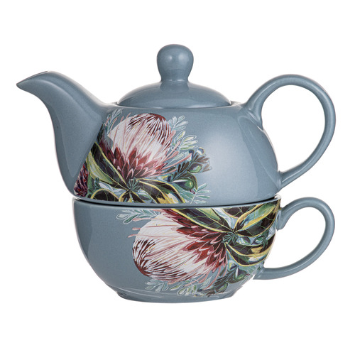 3 Piece Misty Radiance Tea for One Set