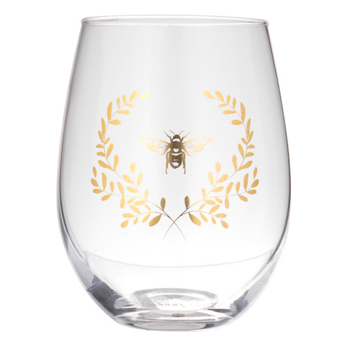 Elegant Bee 570ml Crystal Tumblers