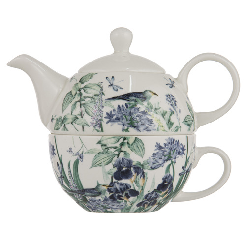 Iris Garden Tea for One
