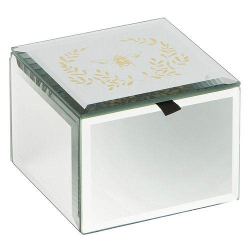 10cm Elegant Bee Jewellery Box