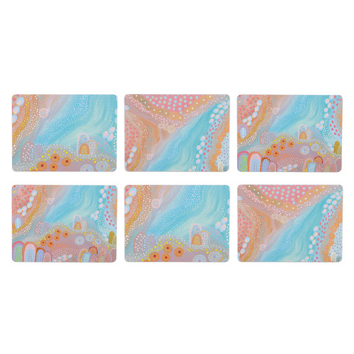 6 Piece Heart Country Koort Boodja Placemat Set