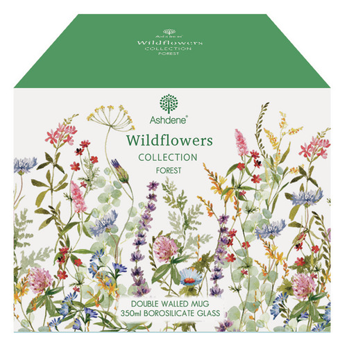 Double Walled Bevvy 350ml Wistful Wildflowers