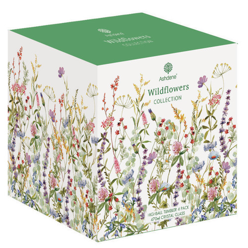 Wildflowers 470ml Highball Tumblers