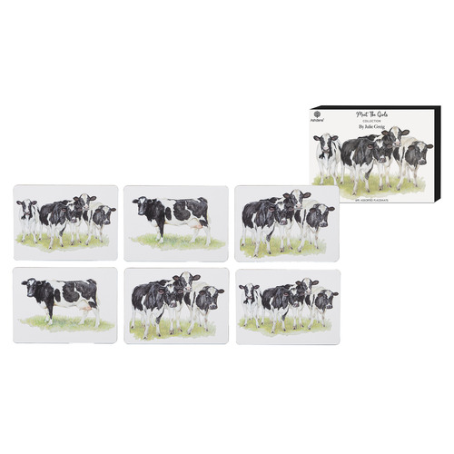 6 Piece Meet The Girls Placemat Set