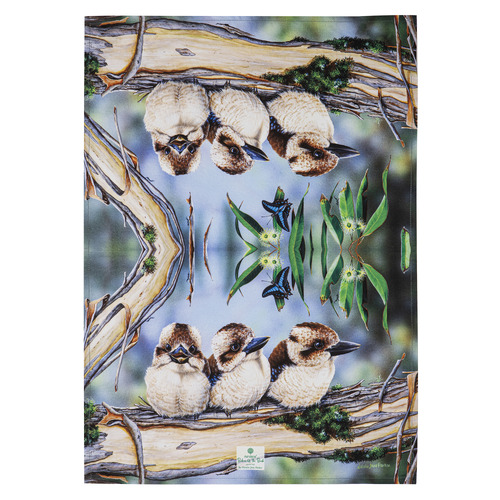 2 Piece Kburra and Koal Babies of The Bush Kitchen Towel Set