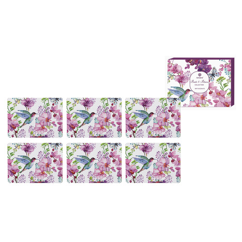 Birds & Blooms Rectangular Placemats
