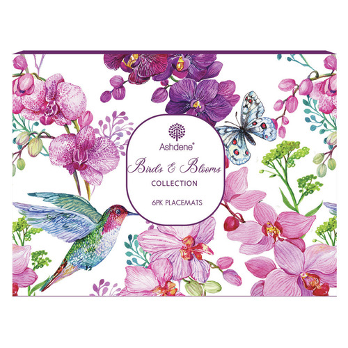 Birds & Blooms Rectangular Placemats