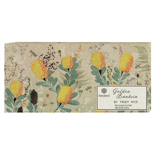 Golden Banksia Serving Platter