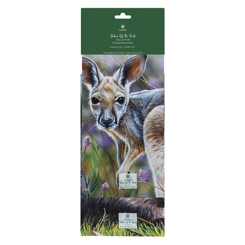 2 Piece Kroo and Wombat Babies of The Bush Kitchen Towel Set
