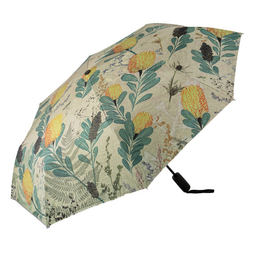 Golden Banksia Rain Umbrella