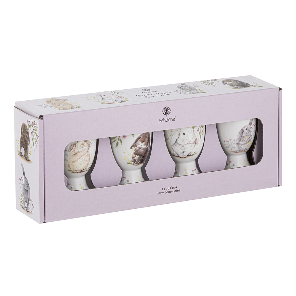4 Piece Bunny Tales Egg Cup Set