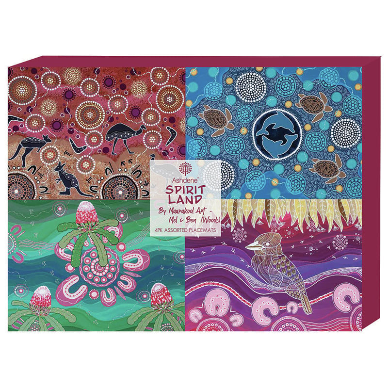 4 Piece Spirit Land Placemat Set
