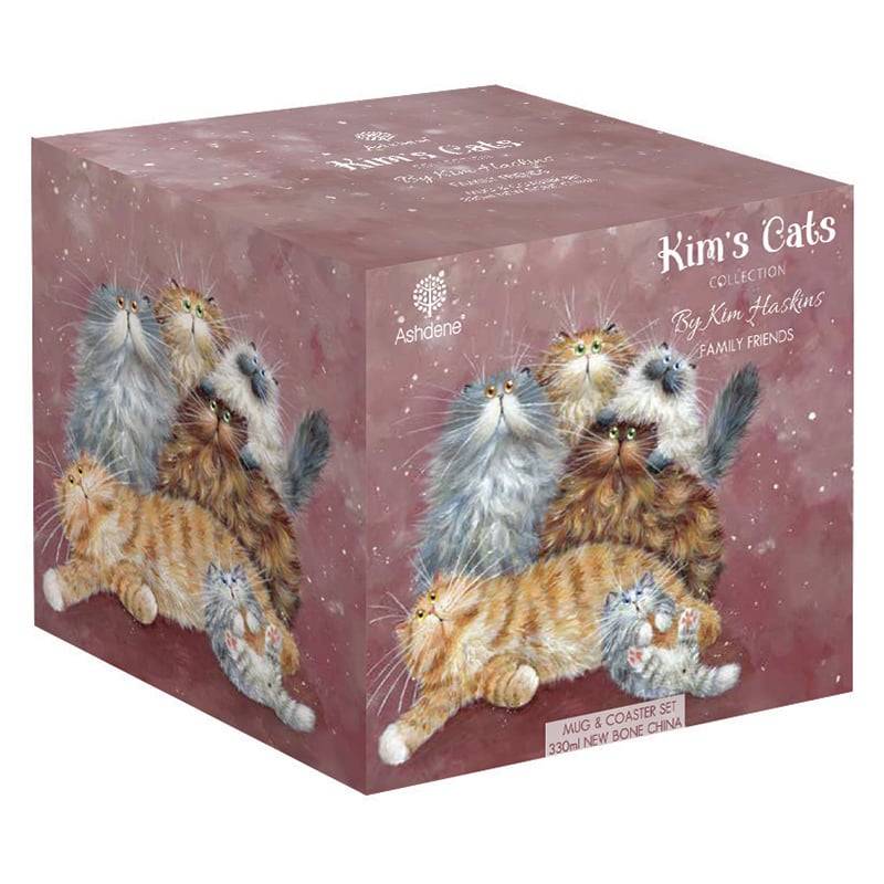 Kim's Cats Friends Family Mugs & Coasters