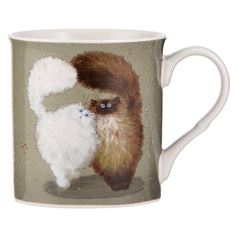 Kim's Cats Double Puff Mugs & Coasters