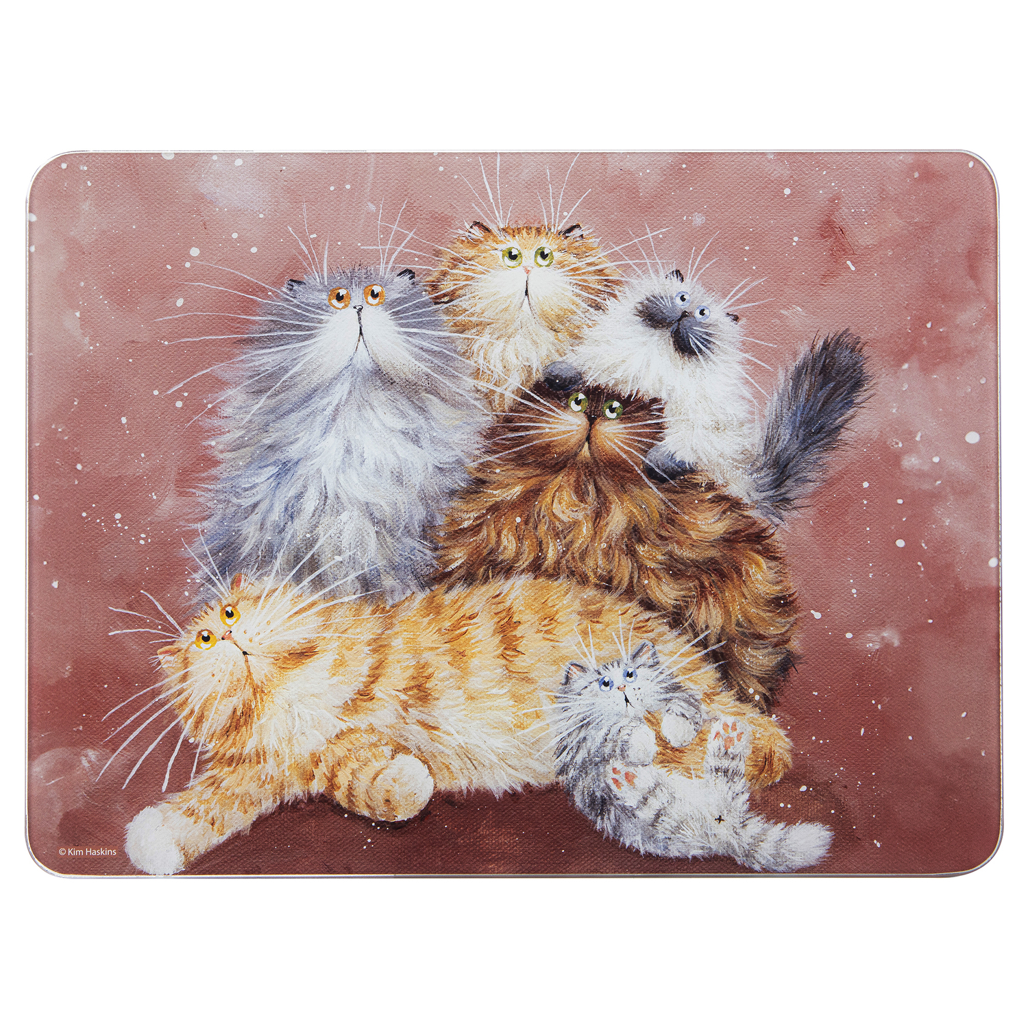 Kim's Cats Friends Family Surface Protector