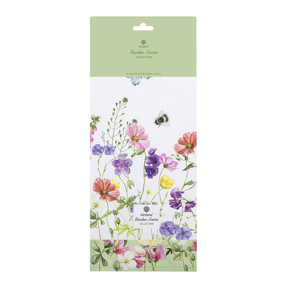 2 Piece Garden Soiree Kitchen Towel Set