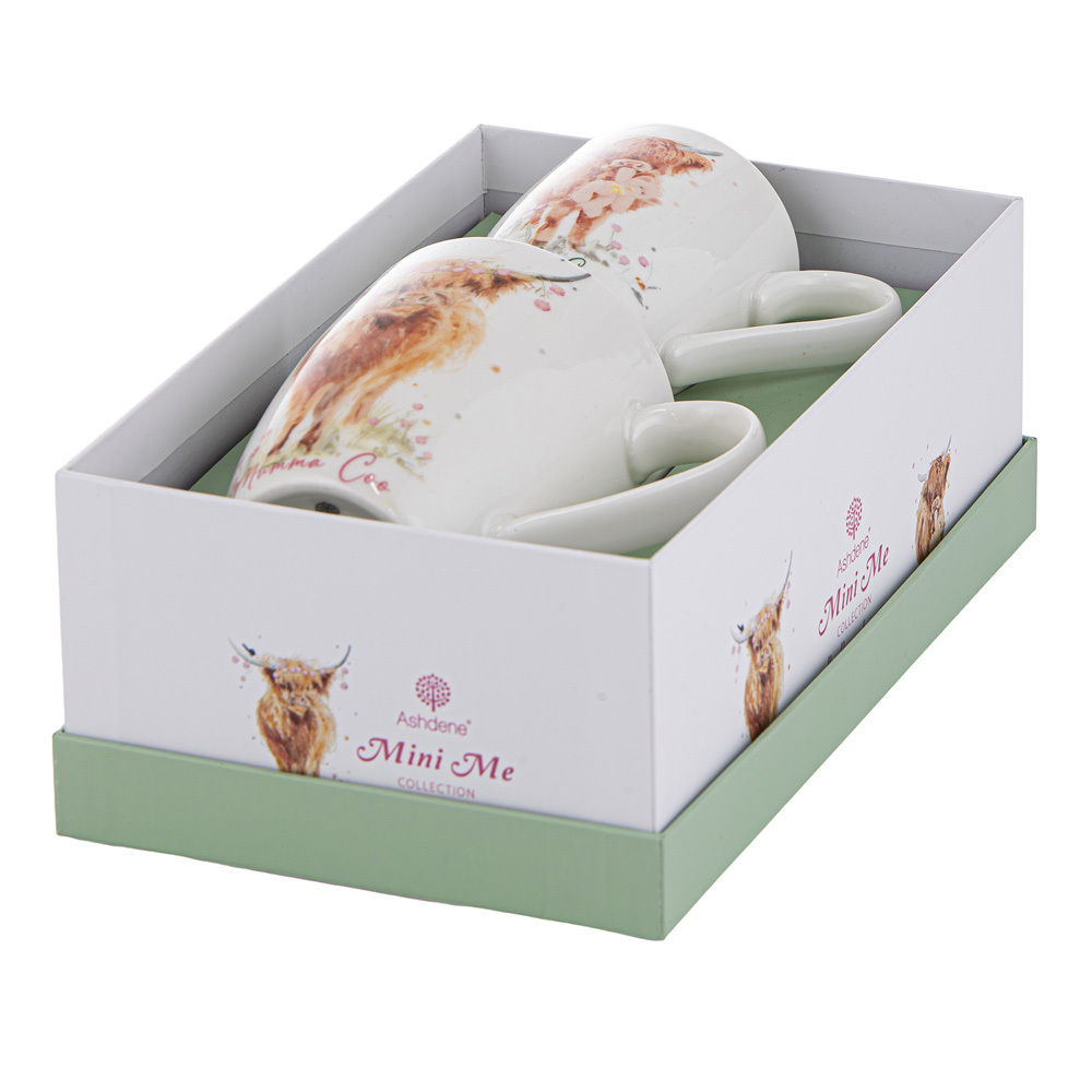 2 Piece Mini Me Mumma & Little Coo Mug Set