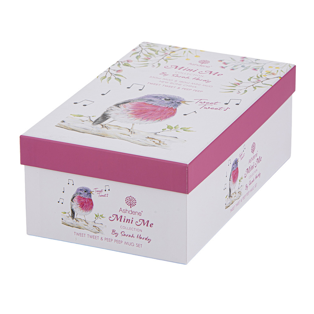 2 Piece Mini Me Tweet Tweet & Peep Peep Mug Set