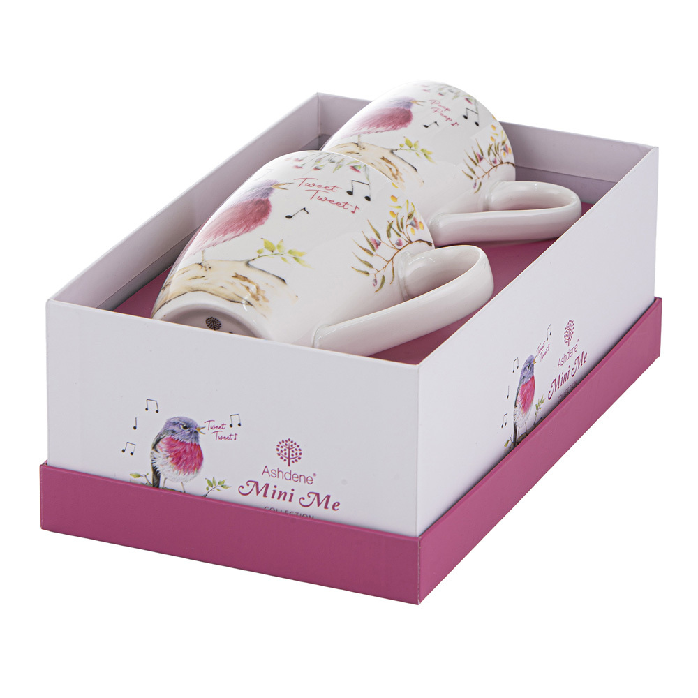 2 Piece Mini Me Tweet Tweet & Peep Peep Mug Set