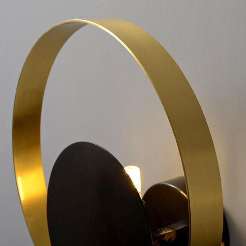 Circle Metal Wall Sconce